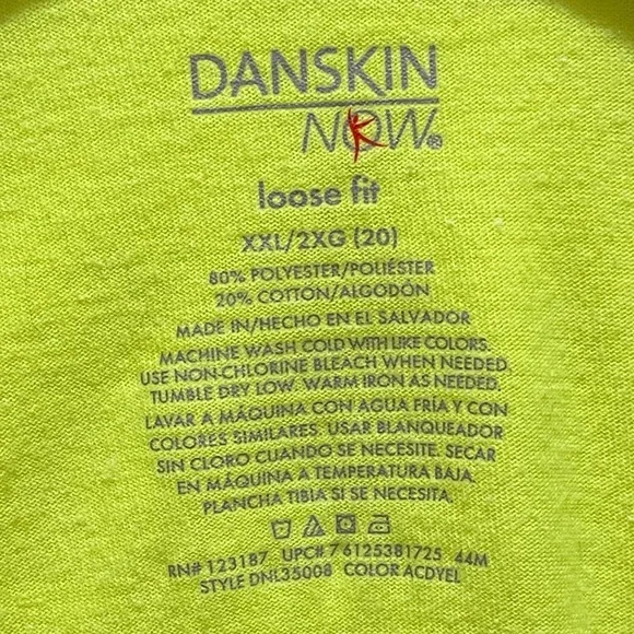 Danskin Now Long Sleeve Dri-More Athletic Top Size XXL - Picture 5 of 5